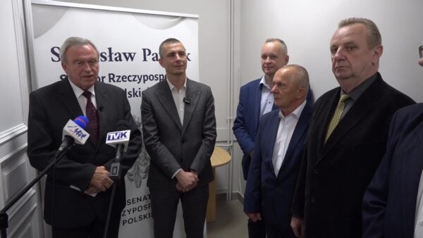 Konferencja prasowa Stanisława Pawlaka