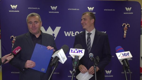 Konferencja prasowa o finansowaniu sportu we Włocławku