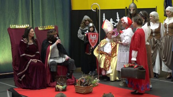 Dzień z Bolesławem Chrobrym w Szkole Podstawowej nr. 5