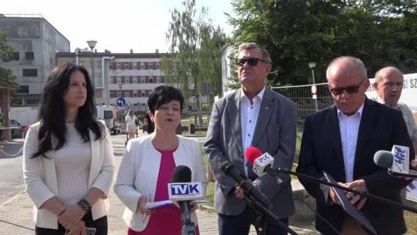 Konferencja PiS dotycząca Oddziału Neurologii