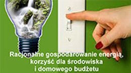Racjonalne gospodarowanie energią, korzyść dla środowiska