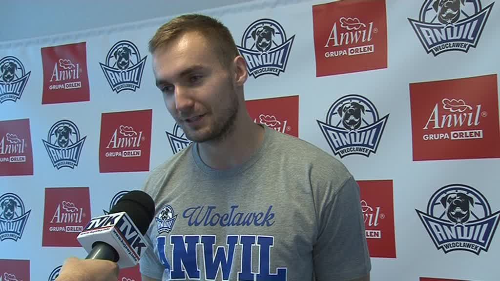 Czy nowemu graczowi Anwilu Kacprowi Młynarskiemu podoba się we Włocławku?